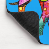 かわいいカラフル象マウスパッド マウスパッド (コーナー)