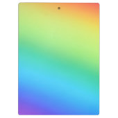 かわいいカラフル魔法のユニコーンの子供の名前 クリップボード (裏面)