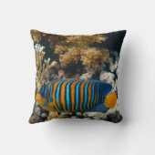 かわいいカラフル魚 クッション (裏面)