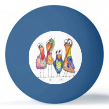 かわいいカラフル鳥お洒落4羽