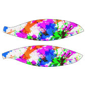 かわいいカラフル（ばちゃばちゃ）跳ねる絵を描デザイン バスケットボール (パネル)