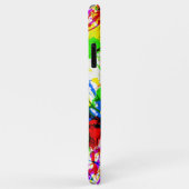 かわいいカラフル（ばちゃばちゃ）跳ねる絵を描デザイン Case-Mate iPhoneケース (裏面/右)