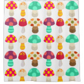 かわいいカラフル シャワーカーテン (正面)