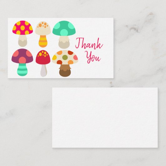 かわいいカラフル ノートカード (正面/裏面)