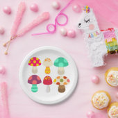 かわいいカラフル ペーパープレート (パーティー)