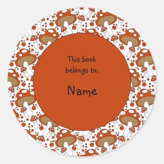 かわいいカラフル ラウンドシール (正面)