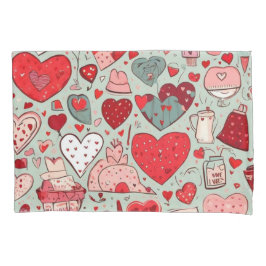 かわいいカラフル 枕カバー