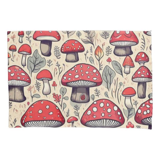 かわいいカラフル 枕カバー (正面)