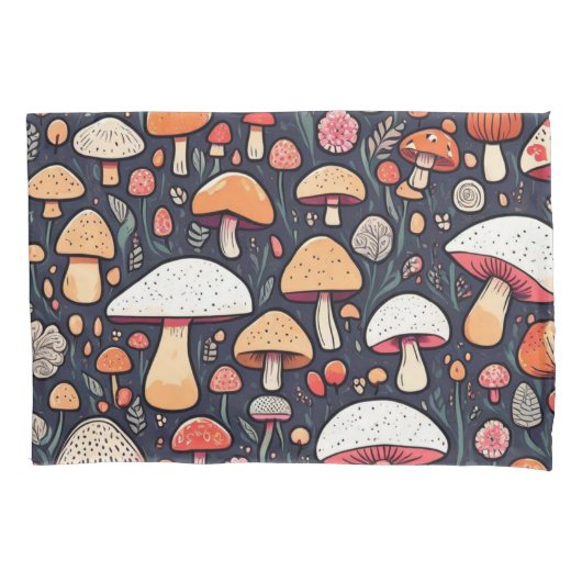 かわいいカラフル 枕カバー (正面)