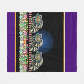 かわいいカラベラキャッツフリースブランケット フリースブランケット (正面(横))