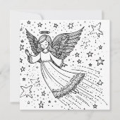 かわいいカラーアートガーディアンエンジェル シーズンカード (正面)