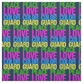 かわいいカラーガード ファブリック (見本)