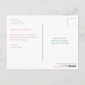 かわいいカラー&飾イースター卵のカラーリング活動 ポストカード (裏面)