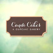 かわいいカリグラフィー ベーカリー ウィンドウサイン (シート3)