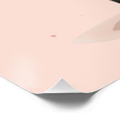 かわいいカリコキャットハートかわいいバレンタインアート ポスター (コーナー)