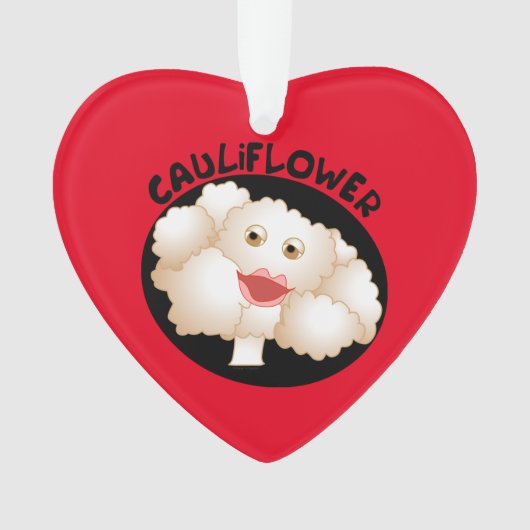 かわいいカリフラワー オーナメント (正面)