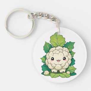かわいいカリフラワー キーホルダー