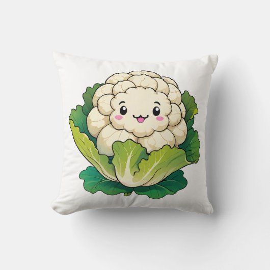 かわいいカリフラワー クッション (正面)