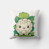 かわいいカリフラワー クッション (裏面)
