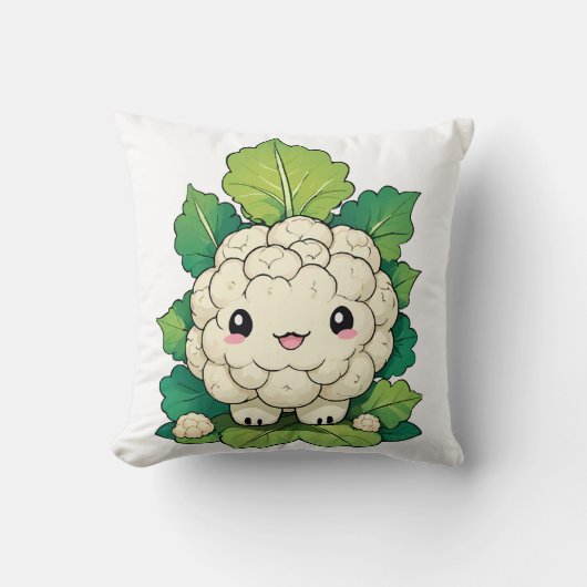 かわいいカリフラワー クッション (正面)
