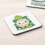 かわいいカリフラワー コースター (左側)