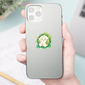 かわいいカリフラワー シール (スマートフォン)