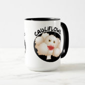 かわいいカリフラワー マグカップ (正面右)