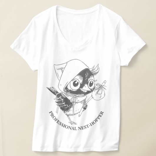 かわいいカリメロ「プロフェッショナルネストホッパー」 Tシャツ (レイダウン)