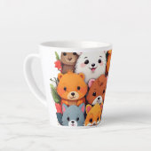 かわいいカルチャー動物コラージュ ラテマグ (左アングル)