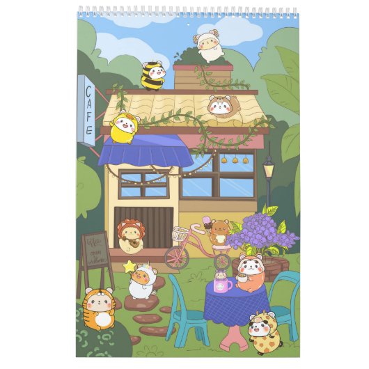 かわいいカレンダー カレンダー (裏面)