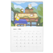 かわいいカレンダー カレンダー (3月 2026)