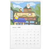 かわいいカレンダー カレンダー (1月 2026)