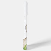 かわいいカワイイうぐいすと黄色い花 Case-Mate iPhoneケース (裏面 / 右)