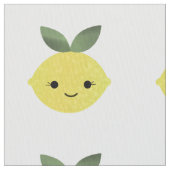 かわいいカワイイレモン ファブリック (クローズアップ)