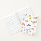 かわいいカワイイ子供名前ノート ノートブック (内部)
