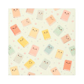 かわいいカワイイ本の金属壁アート メタルプリント (正面)