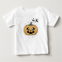 かわいいカワイイ・パンプキン・ハロウィンTシャツ