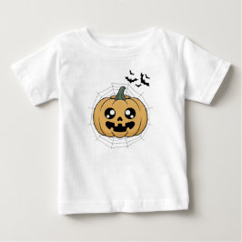 かわいいカワイイ・パンプキン・ハロウィンTシャツ ベビーTシャツ