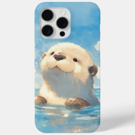 かわいいカワウソの水の世界 iPhone 15 PRO MAXケース