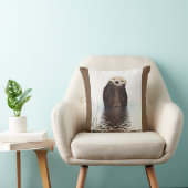 かわいいカワウソの野生動物の画像 クッション (椅子)