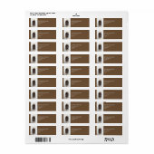 かわいいカワウソの野生動物の画像 ラベル (フルシート)