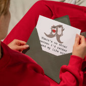 かわいいカワウソラブカード 夫/妻/大切な人へ シーズンカード