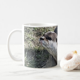 かわいいカワウソ コーヒーマグカップ