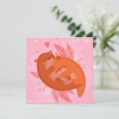 かわいいカワウソ シーズンカード (スタンド正面)