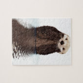 かわいいカワウソ ジグソーパズル (横)