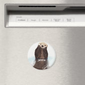 かわいいカワウソ マグネット (インサイチュ (食洗機))