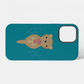 かわいいカワウソ iPhoneケース (裏面横)