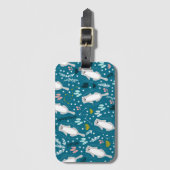 かわいいカワラゲッジタグ ラゲッジタグ (正面縦)