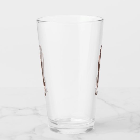 かわいいカワートダイビングアニメイラストレーション タンブラーグラス (右)