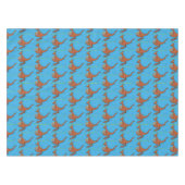 かわいいカンガルーとコアラ漫画イラストレーション テーブルクロス (正面(横))